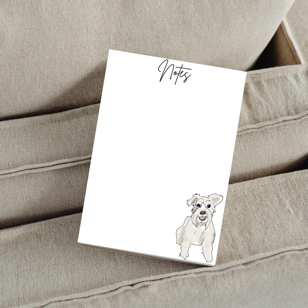 Custom Dog Notepad Personalized Dog Notepad