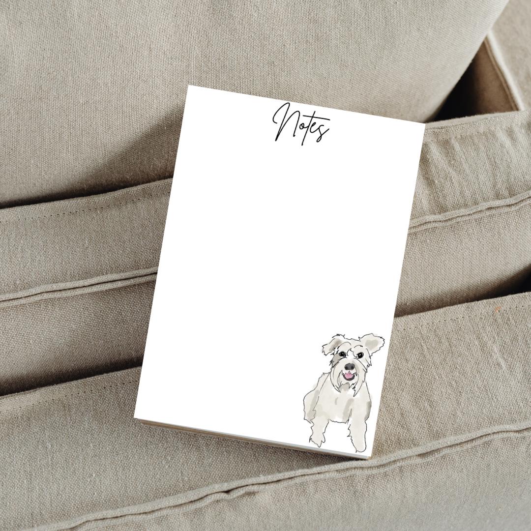 RUSH ORDER Custom Dog Notepad Personalized Dog