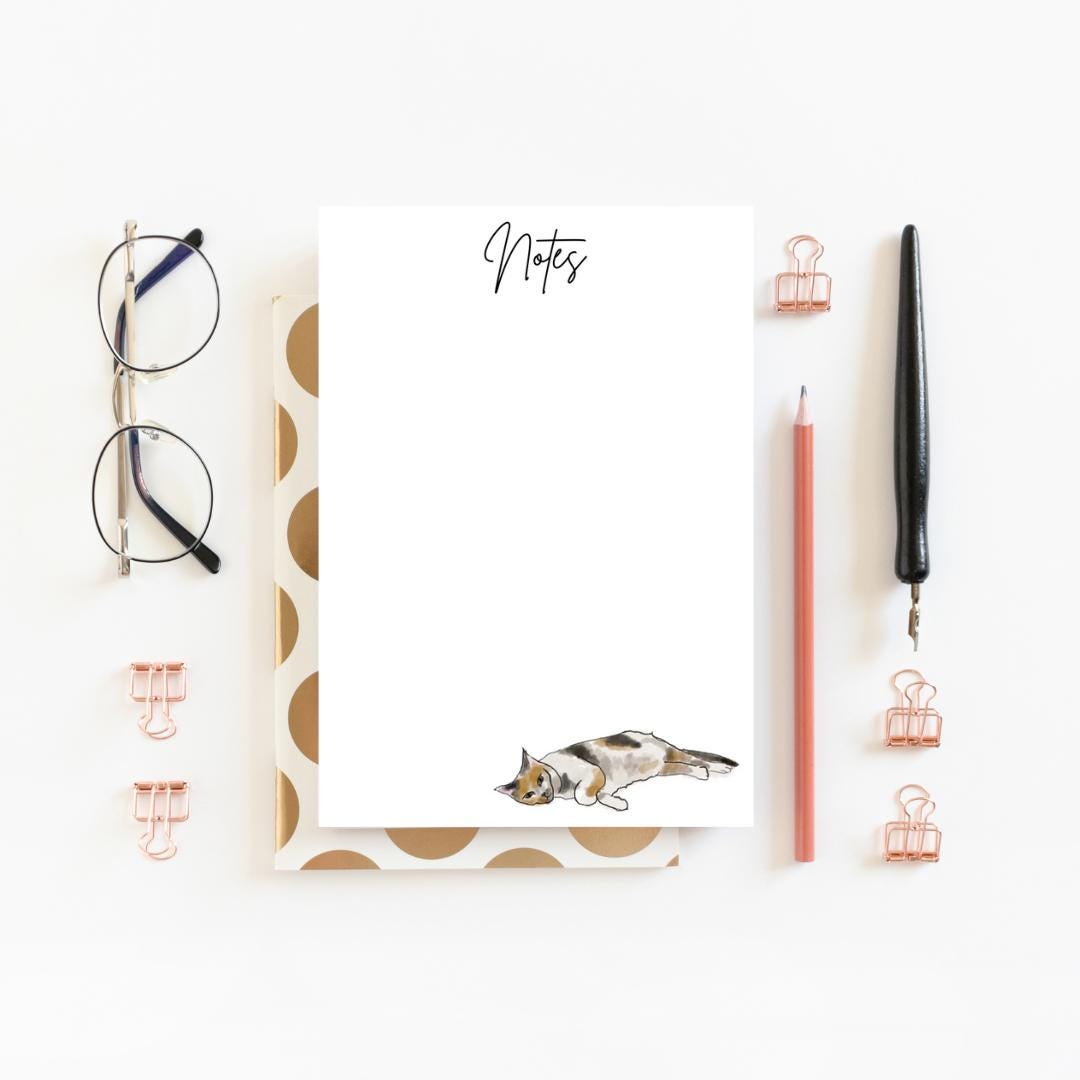 Custom Dog Notepad Personalized Dog Notepad