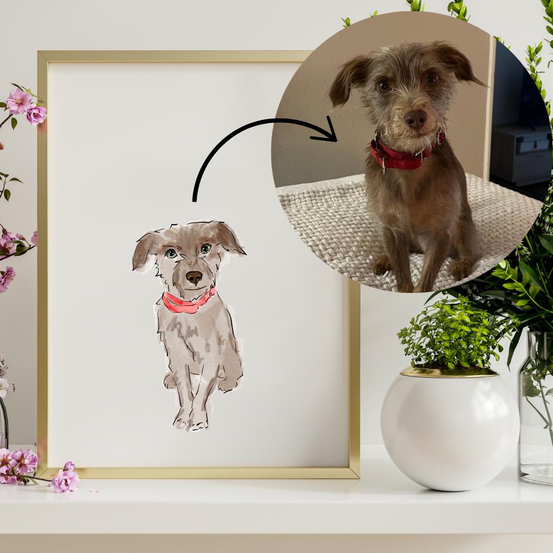 Custom Dog Notepad Personalized Dog Notepad
