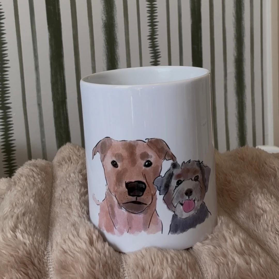 Custom Dog Lover Mug 11oz