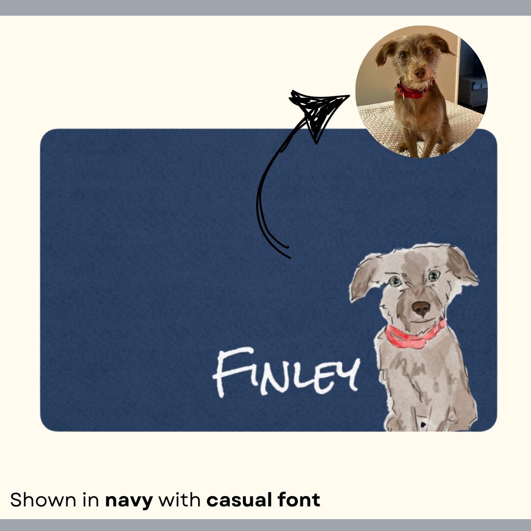 Pet Placemat Food Water Mat